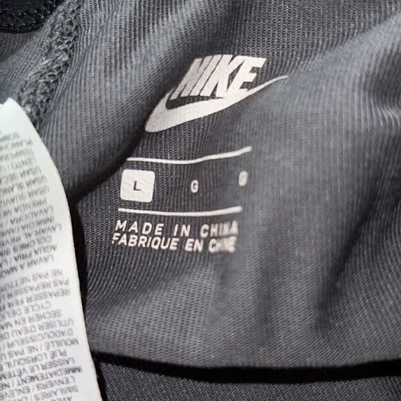 NIKE  Leg-A-See FORCE IS FEMALE Black and Grey Tie Dye Leggings-L - Picture 9 of 11